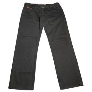 Jordan Craig Jeans Mens 38x32 Black Slim Straight Denim Pants